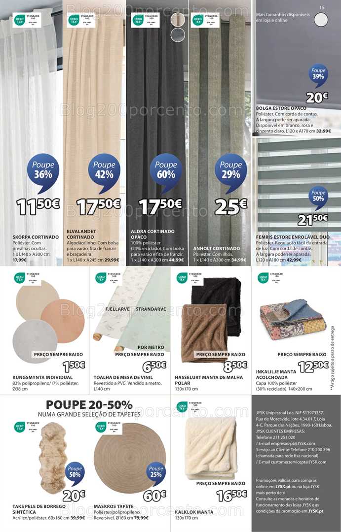 Antevisão Folheto JYSK Promoções de 12 junho a 16 julho all
