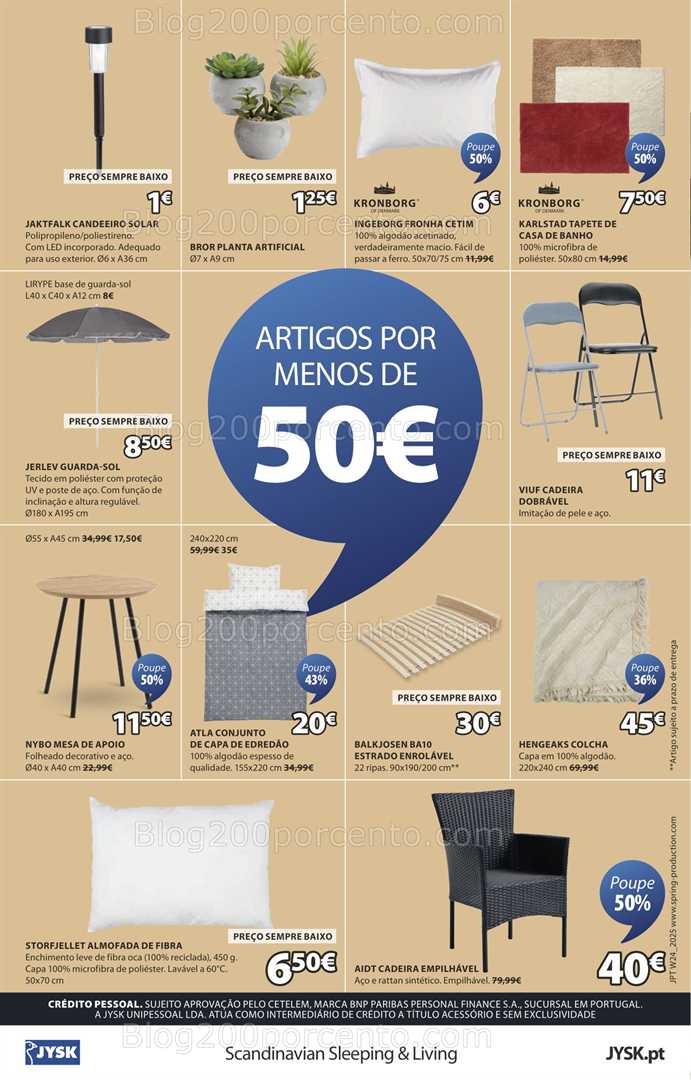 Antevisão Folheto JYSK Promoções de 12 junho a 16 julho all