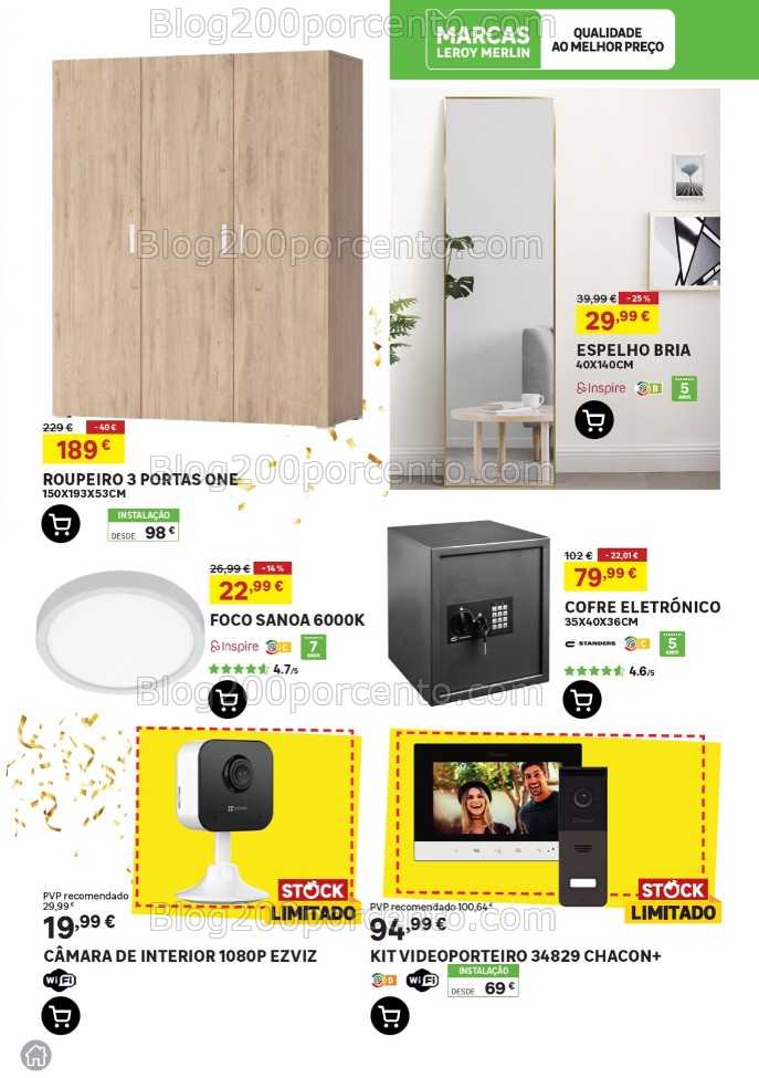 Antevisão Folheto LEROY MERLIN Especial Verão Promoções de 19 junho a 22 julho all