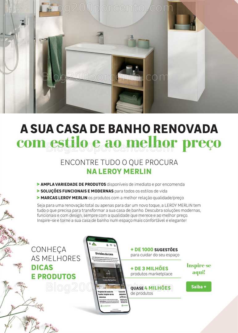 Antevisão Folheto LEROY MERLIN Promoções de 6 junho a 5 agosto