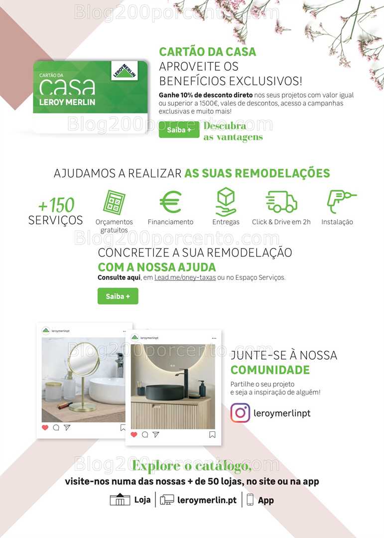 Antevisão Folheto LEROY MERLIN Promoções de 6 junho a 5 agosto