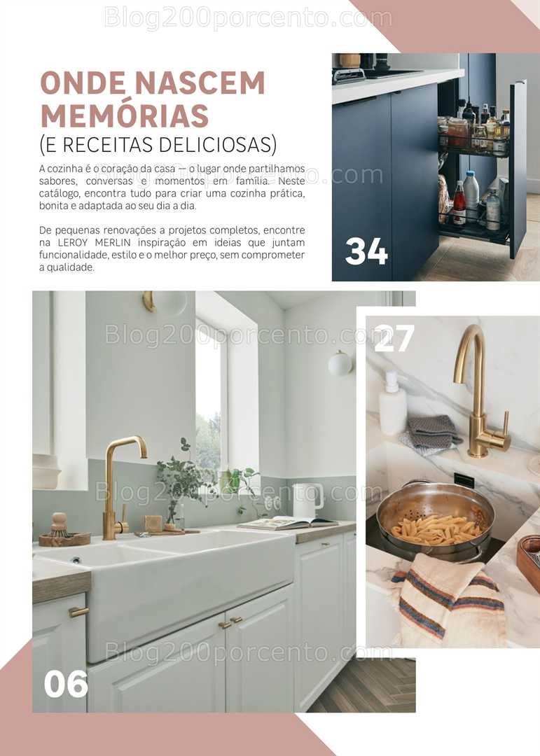 Antevisão Folheto LEROY MERLIN Especial Cozinhas - 6 junho a 6 agosto