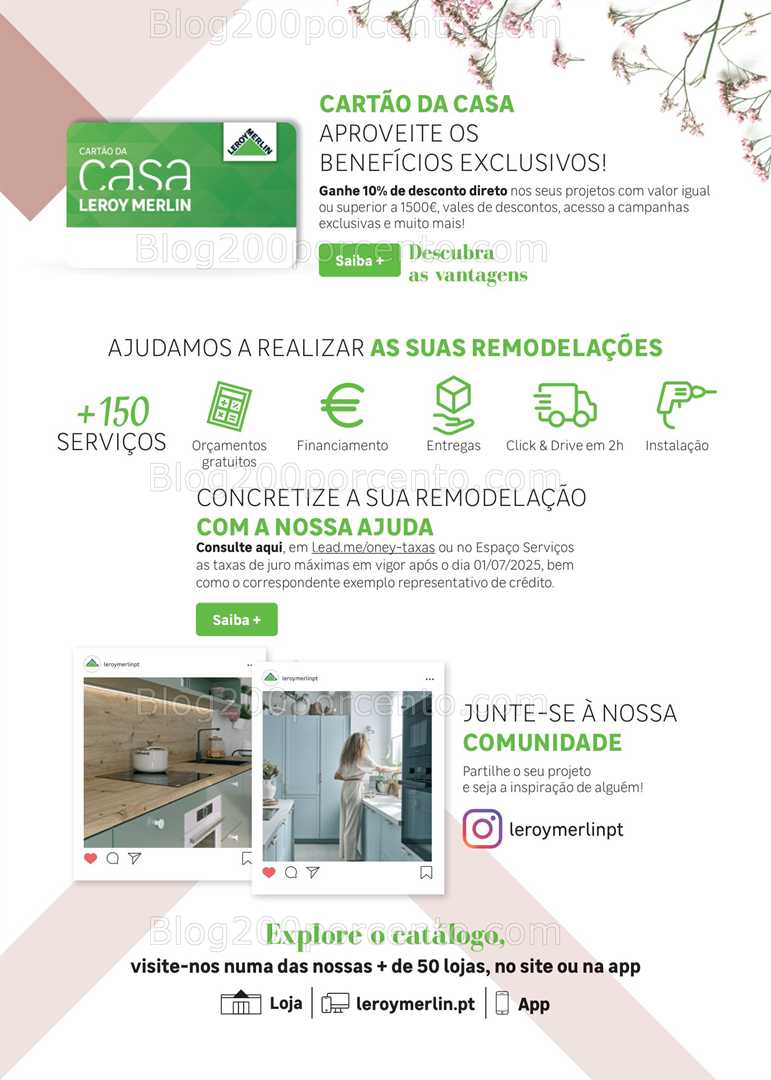 Antevisão Folheto LEROY MERLIN Especial Cozinhas - 6 junho a 6 agosto