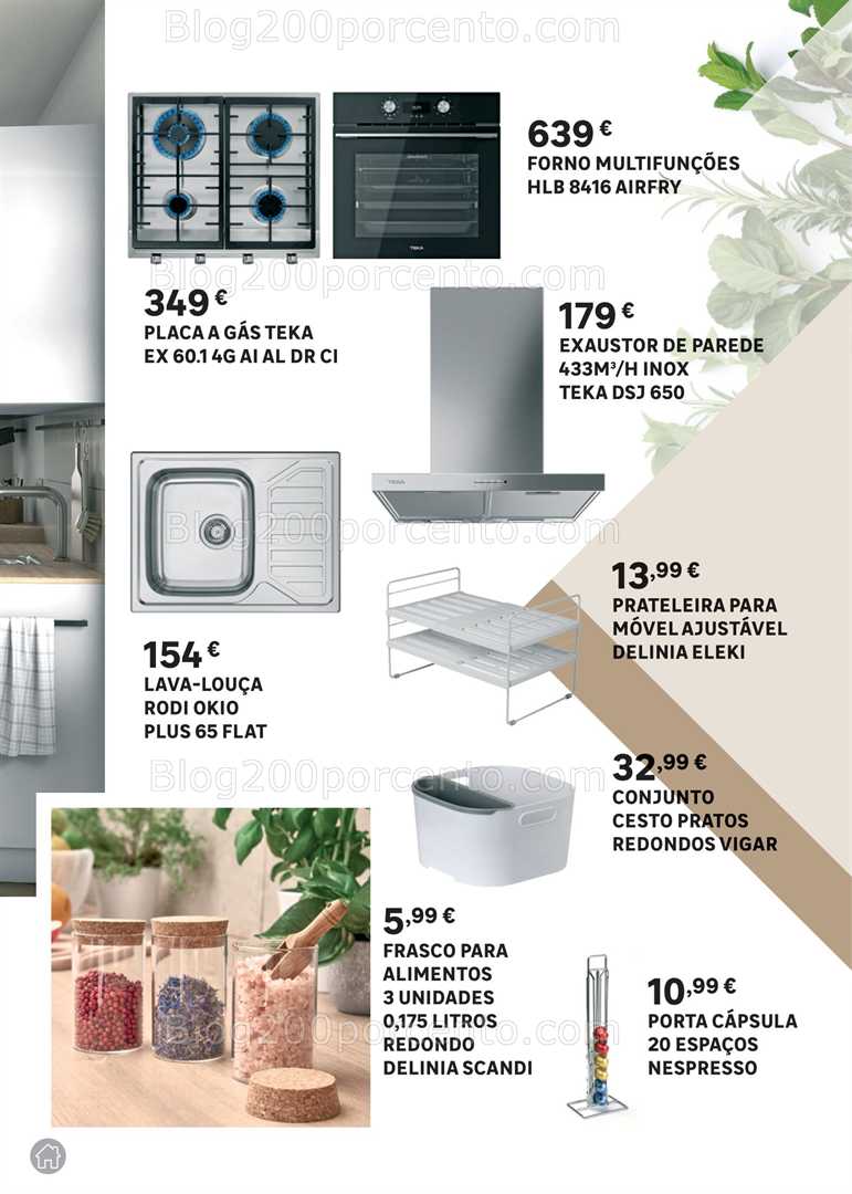 Antevisão Folheto LEROY MERLIN Especial Cozinhas - 6 junho a 6 agosto