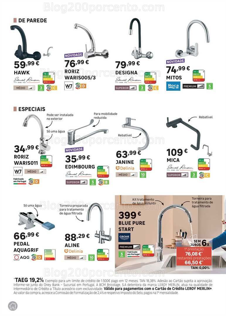 Antevisão Folheto LEROY MERLIN Especial Cozinhas - 6 junho a 6 agosto