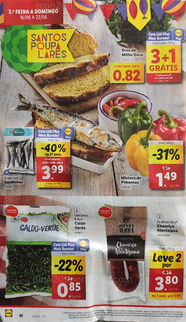 Antevisão Folheto LIDL Promoções de 16 a 22 junho all