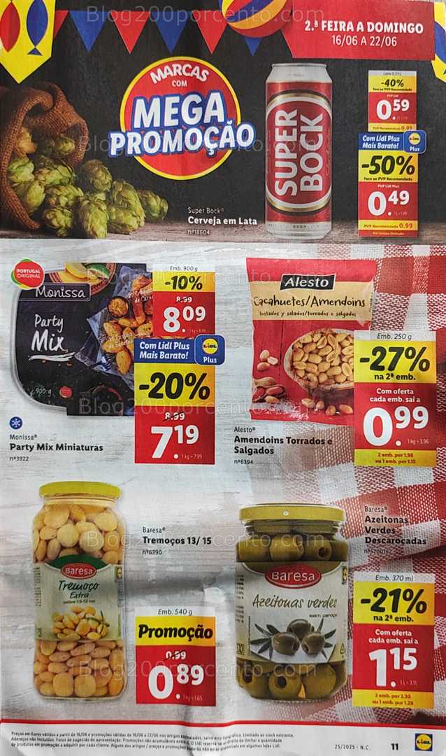 Antevisão Folheto LIDL Promoções de 16 a 22 junho all