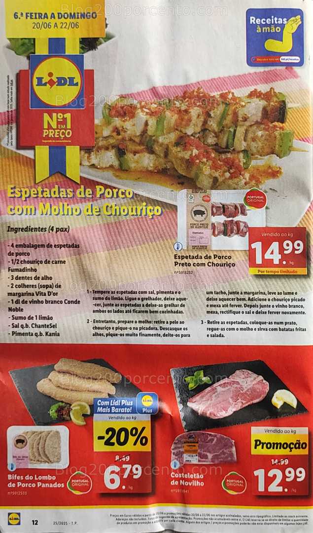 Antevisão Folheto LIDL Promoções de 16 a 22 junho all
