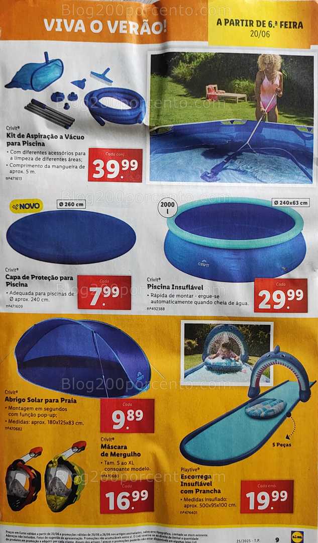 Antevisão Folheto LIDL Bazar Promoções de 20 a 26 junho bazar 20