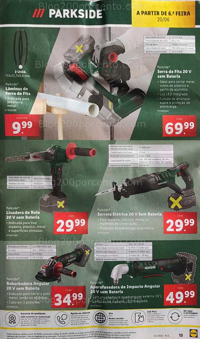 Antevisão Folheto LIDL Bazar Promoções de 20 a 26 junho bazar 20