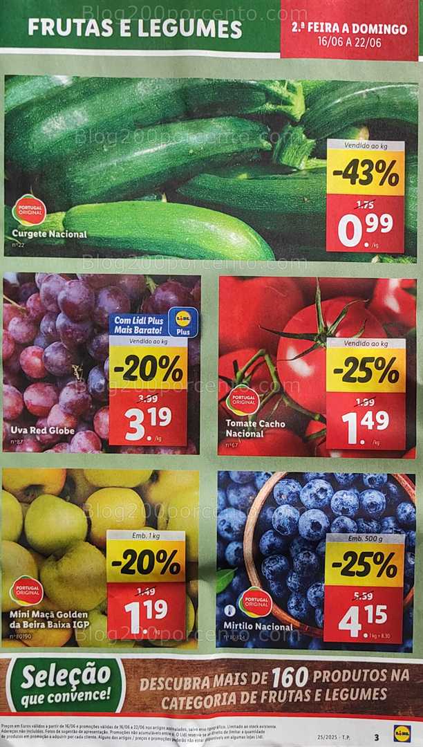 Antevisão Folheto LIDL Promoções de 16 a 22 junho all