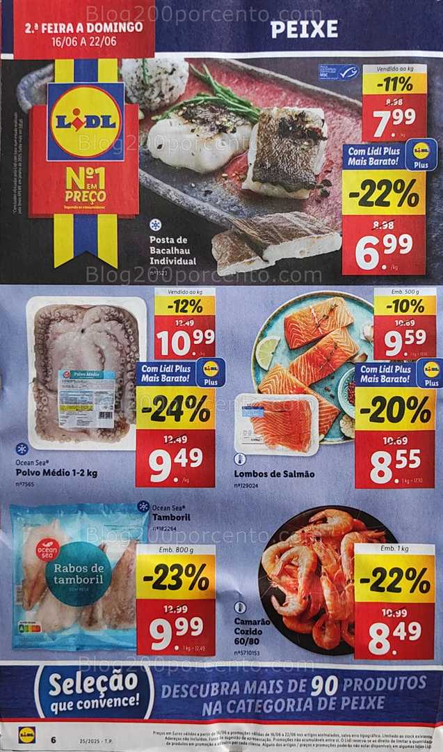Antevisão Folheto LIDL Promoções de 16 a 22 junho all