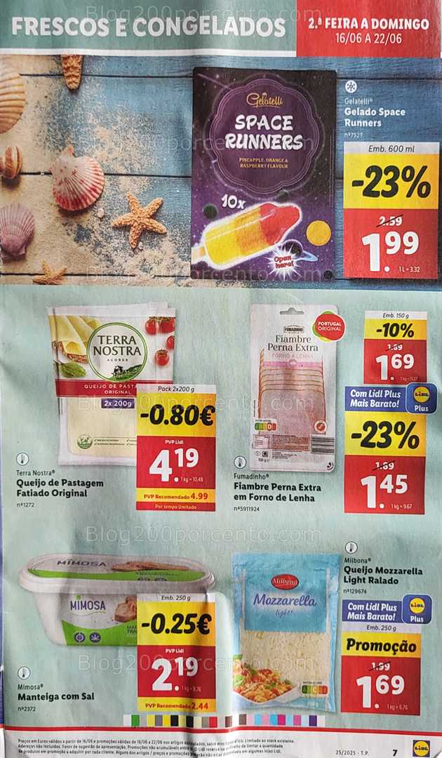 Antevisão Folheto LIDL Promoções de 16 a 22 junho all