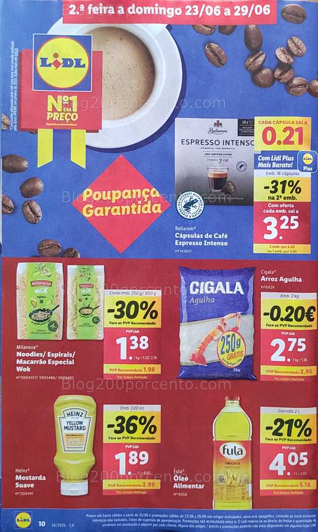 Antevisão Folheto LIDL Promoções de 23 a 29 junho all