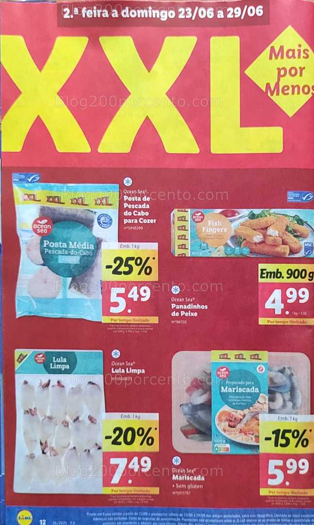 Antevisão Folheto LIDL Promoções de 23 a 29 junho xxl