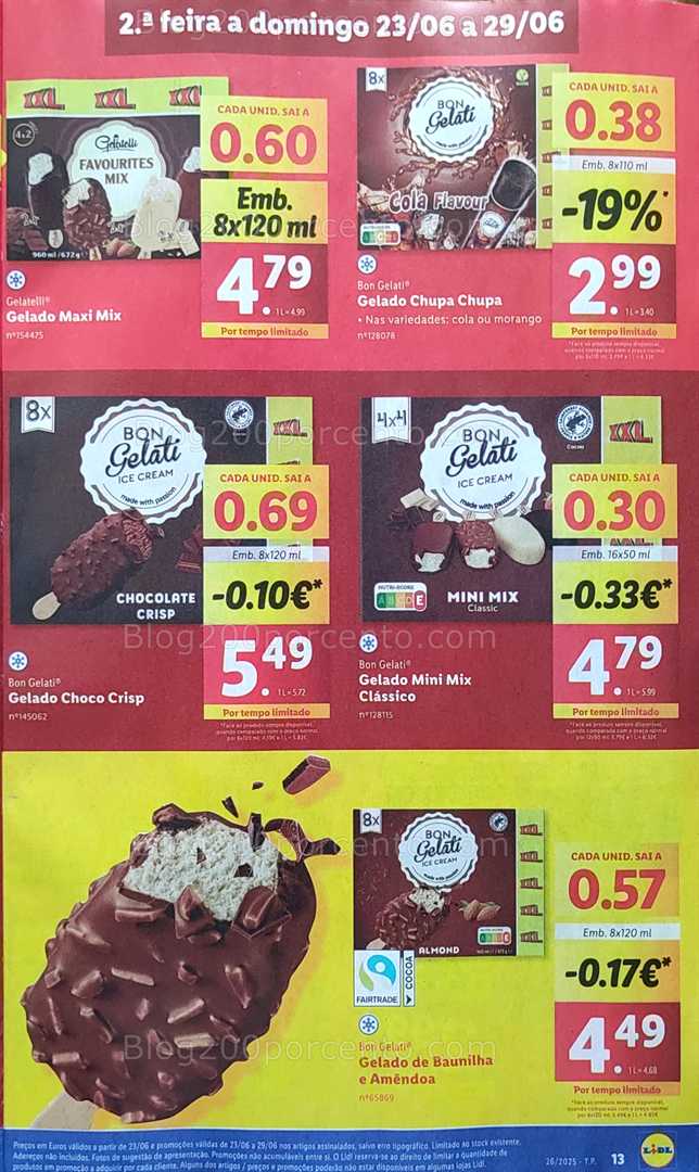 Antevisão Folheto LIDL Promoções de 23 a 29 junho xxl