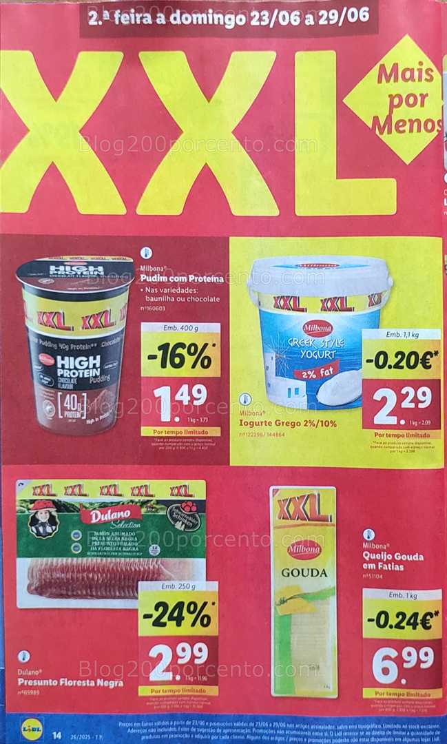 Antevisão Folheto LIDL Promoções de 23 a 29 junho xxl
