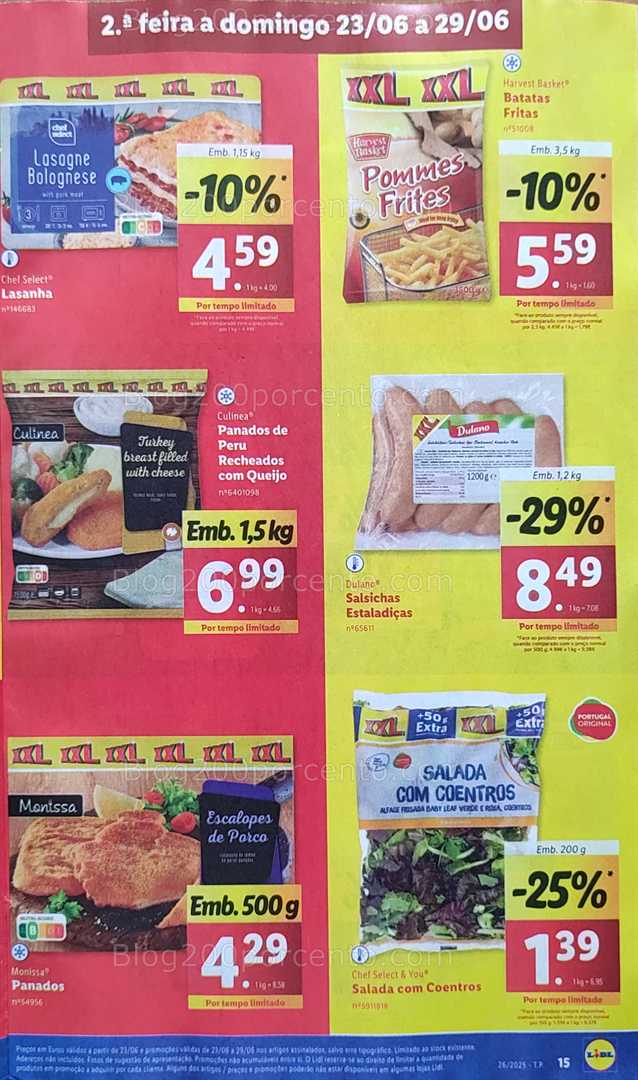Antevisão Folheto LIDL Promoções de 23 a 29 junho xxl