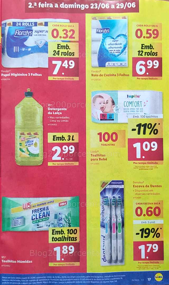 Antevisão Folheto LIDL Promoções de 23 a 29 junho all