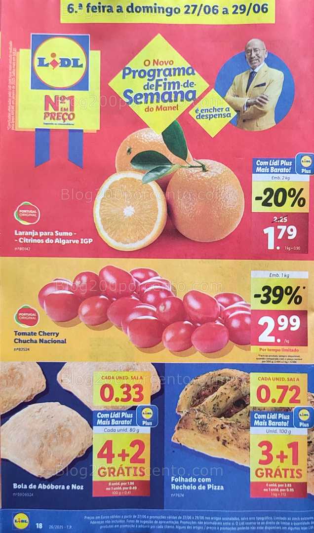 Antevisão Folheto LIDL Promoções de 23 a 29 junho all