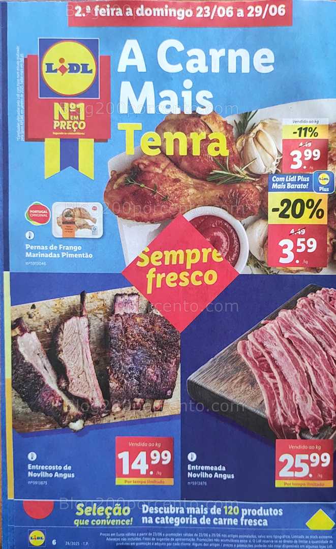 Antevisão Folheto LIDL Promoções de 23 a 29 junho all