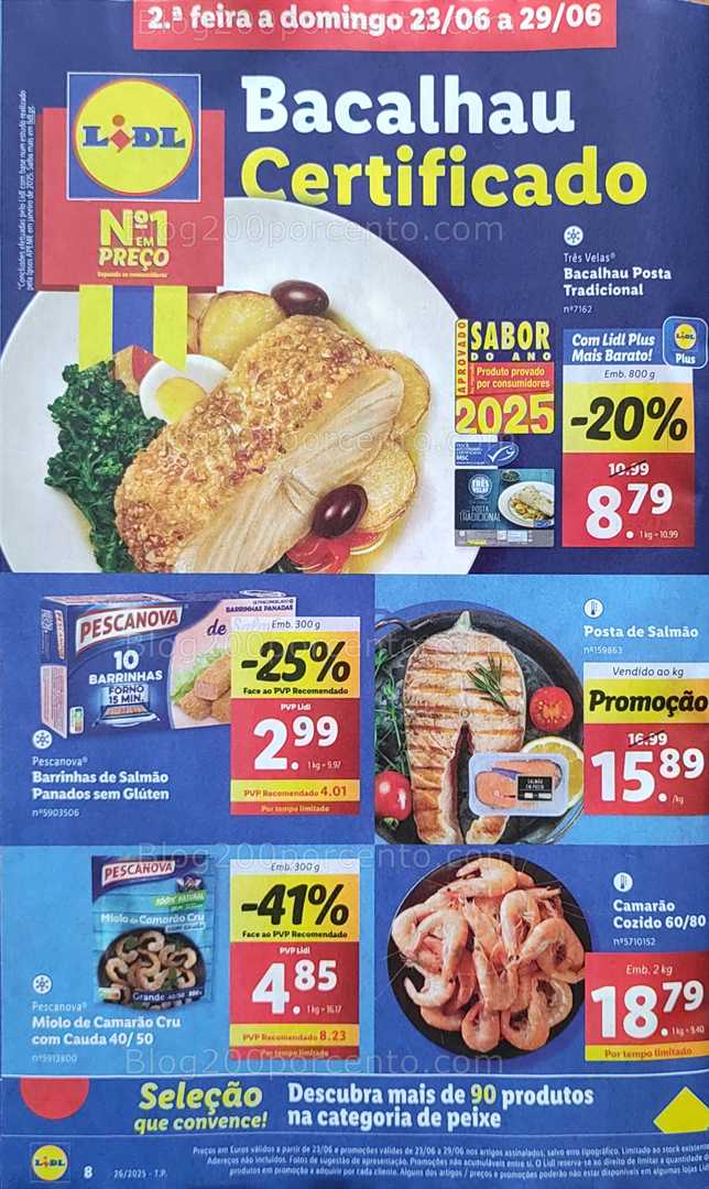 Antevisão Folheto LIDL Promoções de 23 a 29 junho all