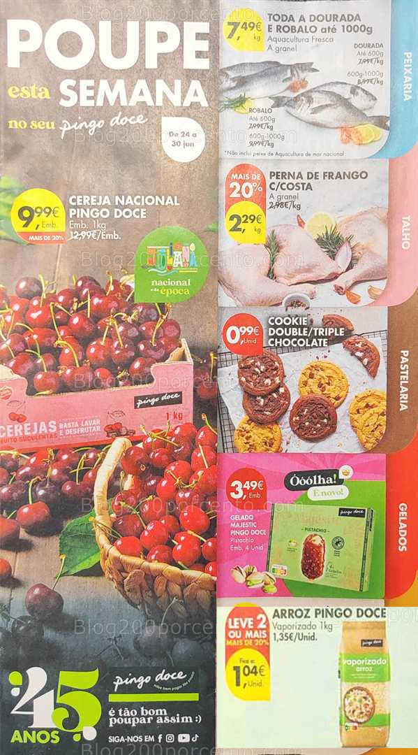 Antevisão Folheto PINGO DOCE Promoções de 24 a 30 junho all
