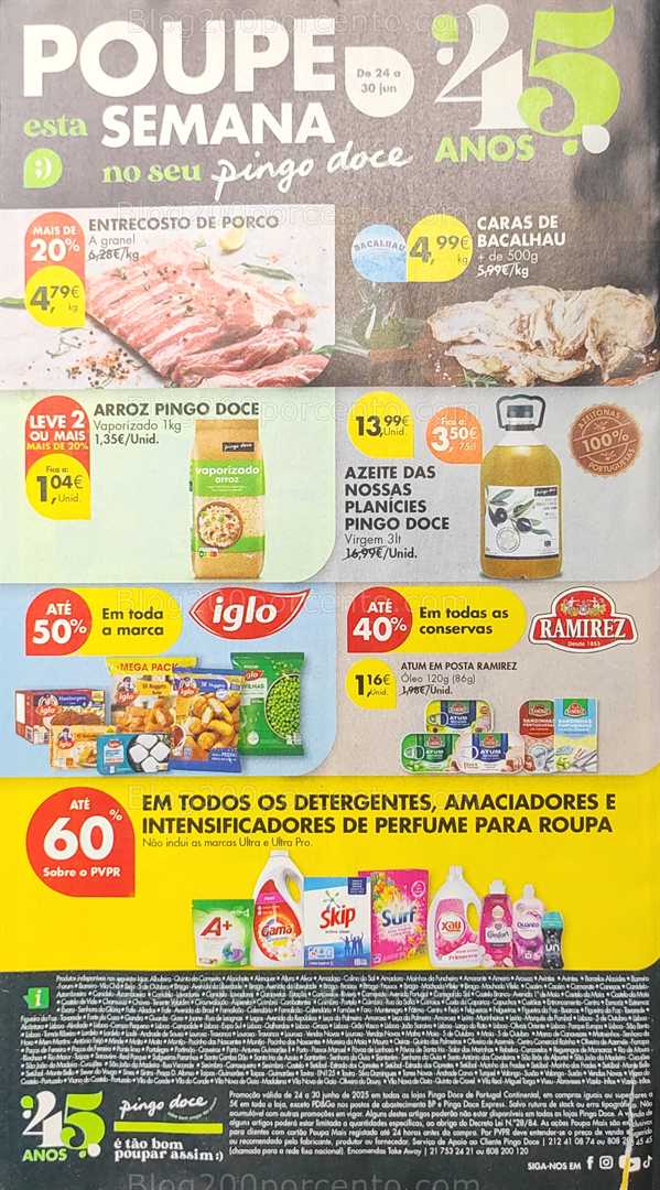 Antevisão Folheto PINGO DOCE Promoções de 24 a 30 junho all