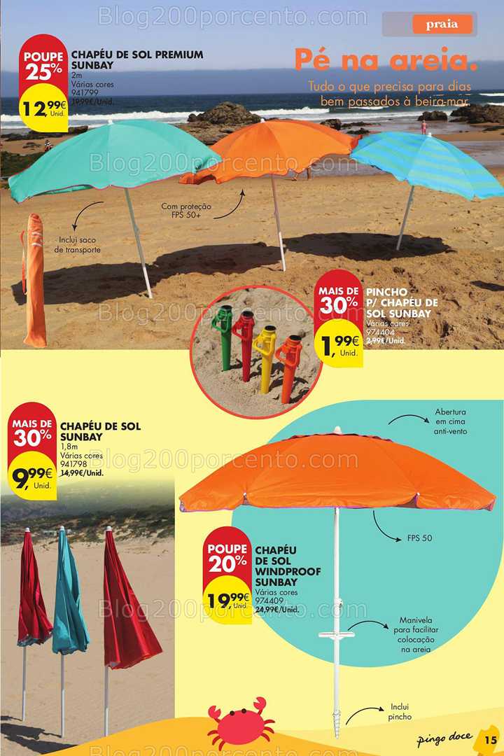 Antevisão Folheto PINGO DOCE Bazar Verão Promoções de 10 a 30 junho all