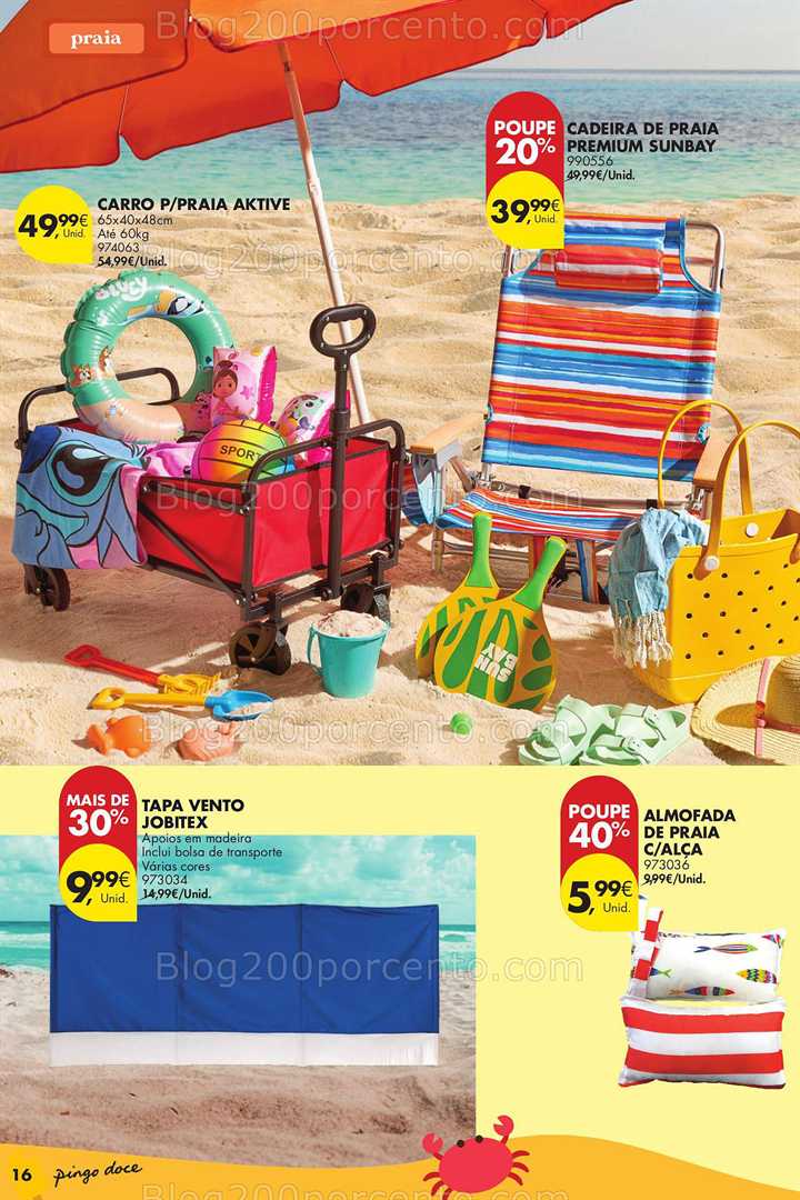 Antevisão Folheto PINGO DOCE Bazar Verão Promoções de 10 a 30 junho all