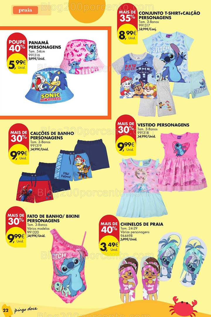Antevisão Folheto PINGO DOCE Bazar Verão Promoções de 10 a 30 junho all