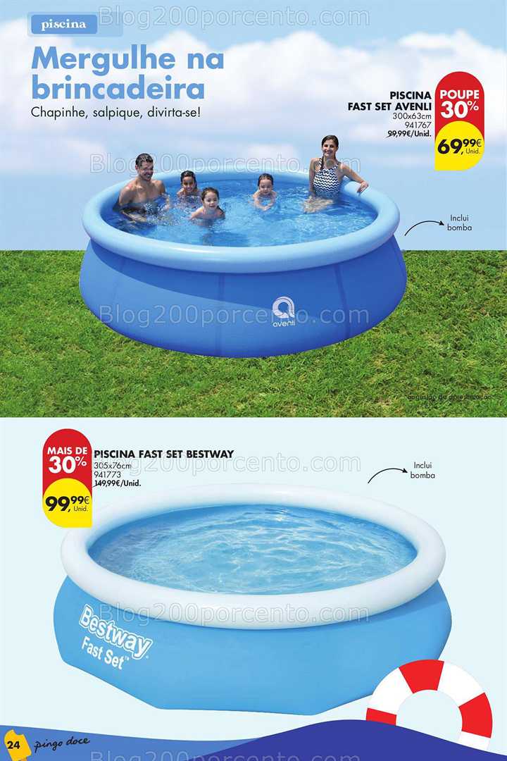 Antevisão Folheto PINGO DOCE Bazar Verão Promoções de 10 a 30 junho all