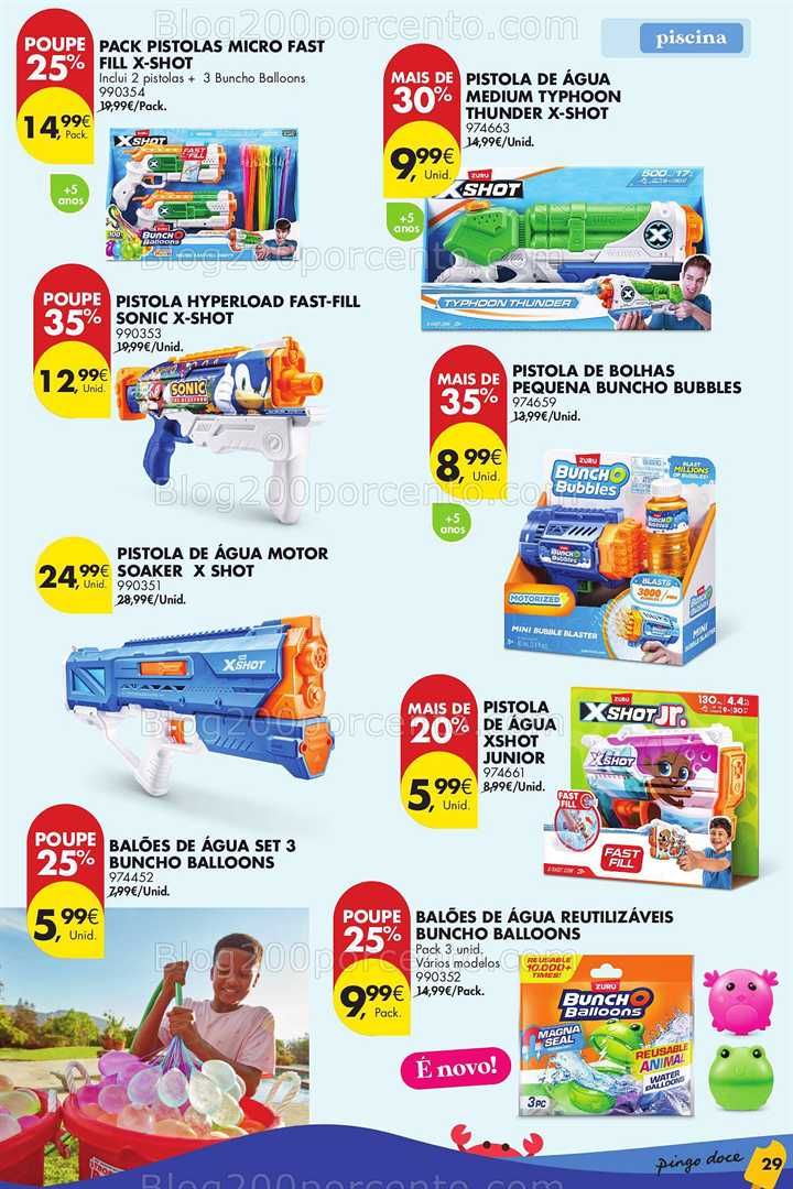 Antevisão Folheto PINGO DOCE Bazar Verão Promoções de 10 a 30 junho all