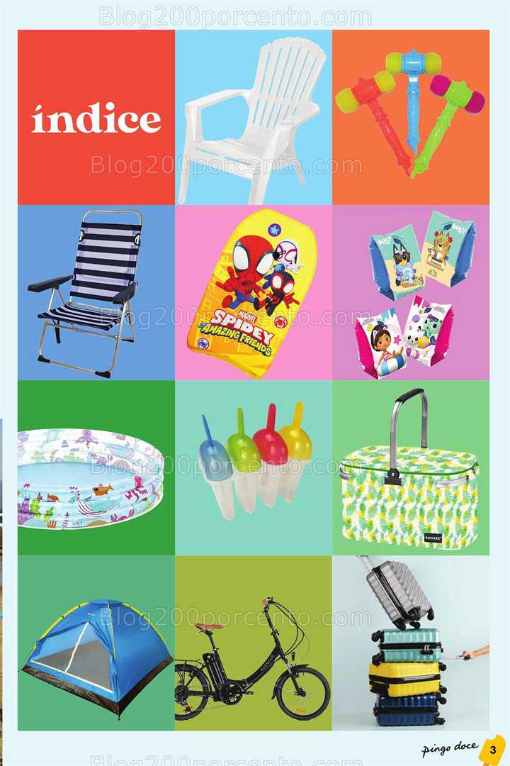 Antevisão Folheto PINGO DOCE Bazar Verão Promoções de 10 a 30 junho all