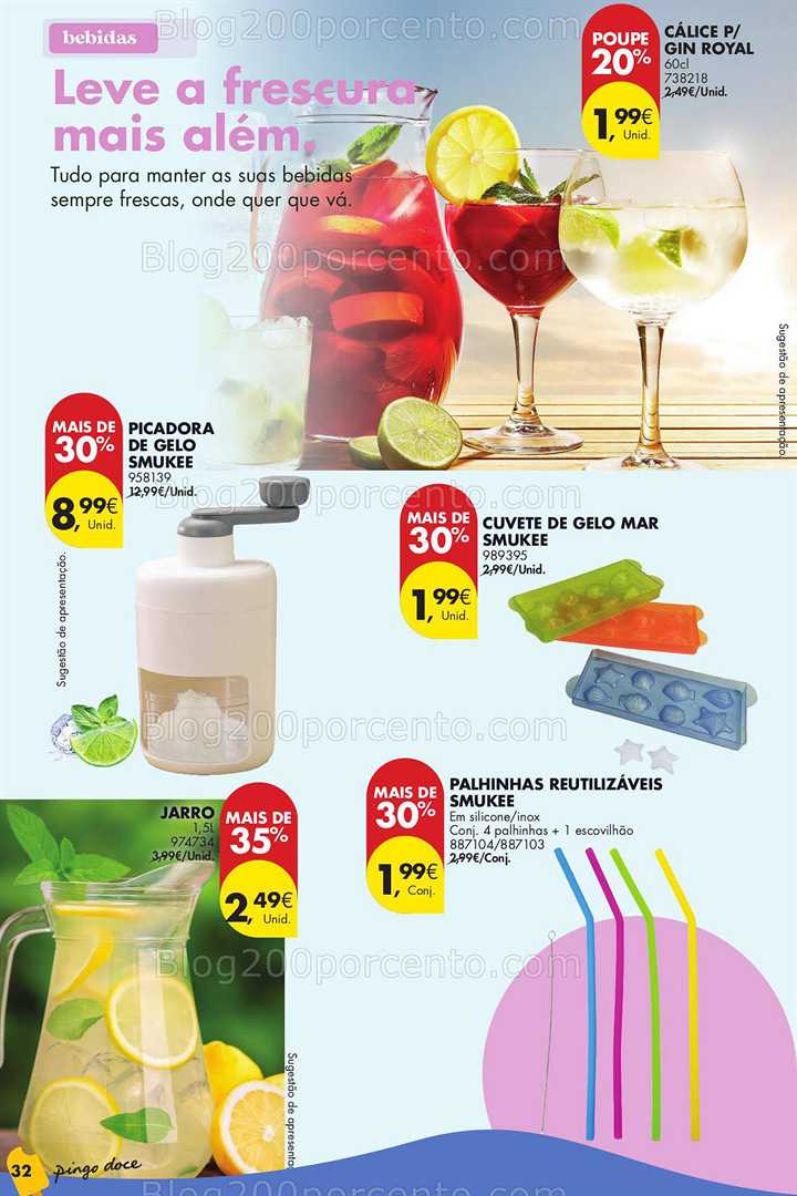 Antevisão Folheto PINGO DOCE Bazar Verão Promoções de 10 a 30 junho all