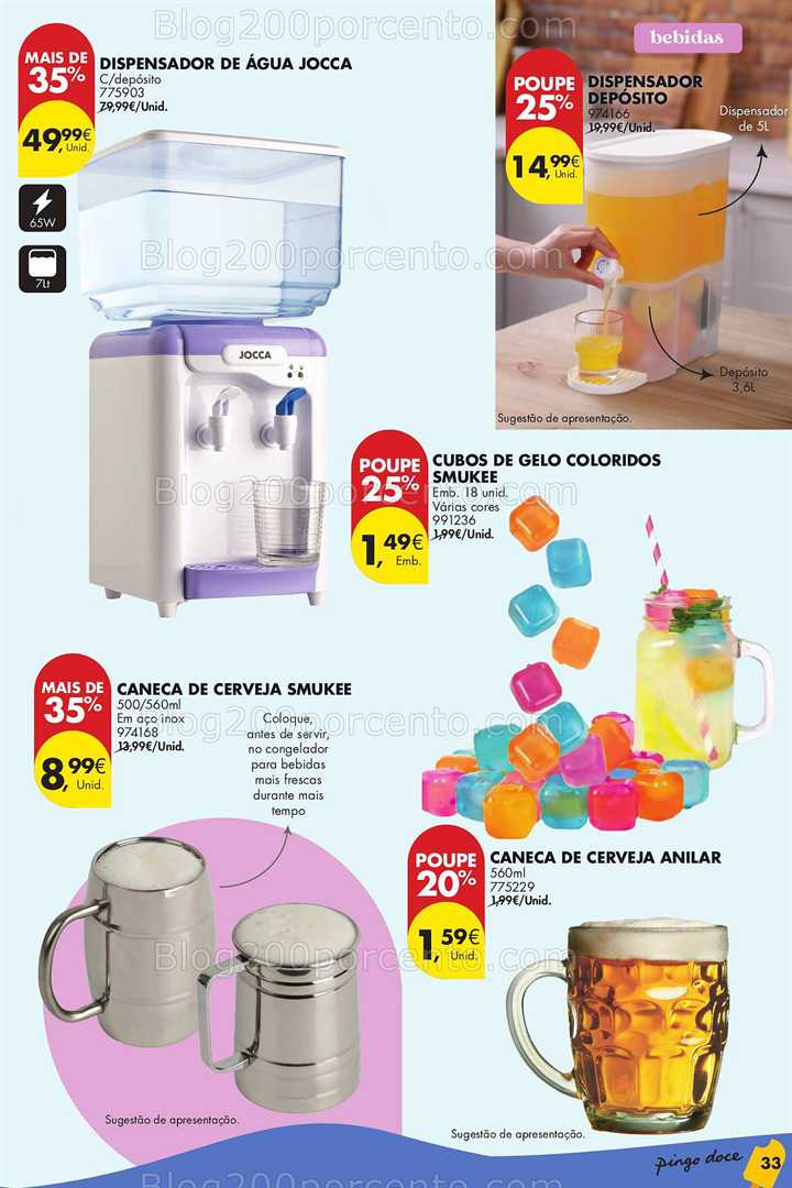 Antevisão Folheto PINGO DOCE Bazar Verão Promoções de 10 a 30 junho all