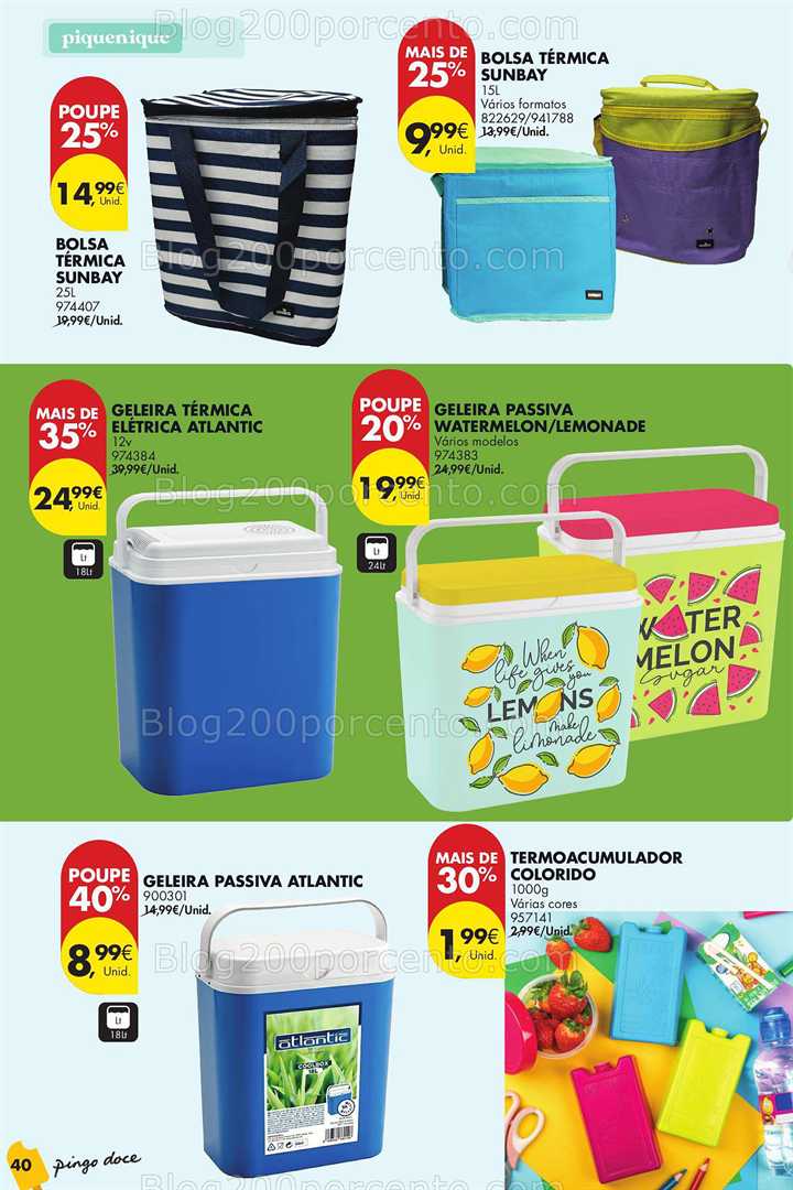 Antevisão Folheto PINGO DOCE Bazar Verão Promoções de 10 a 30 junho all