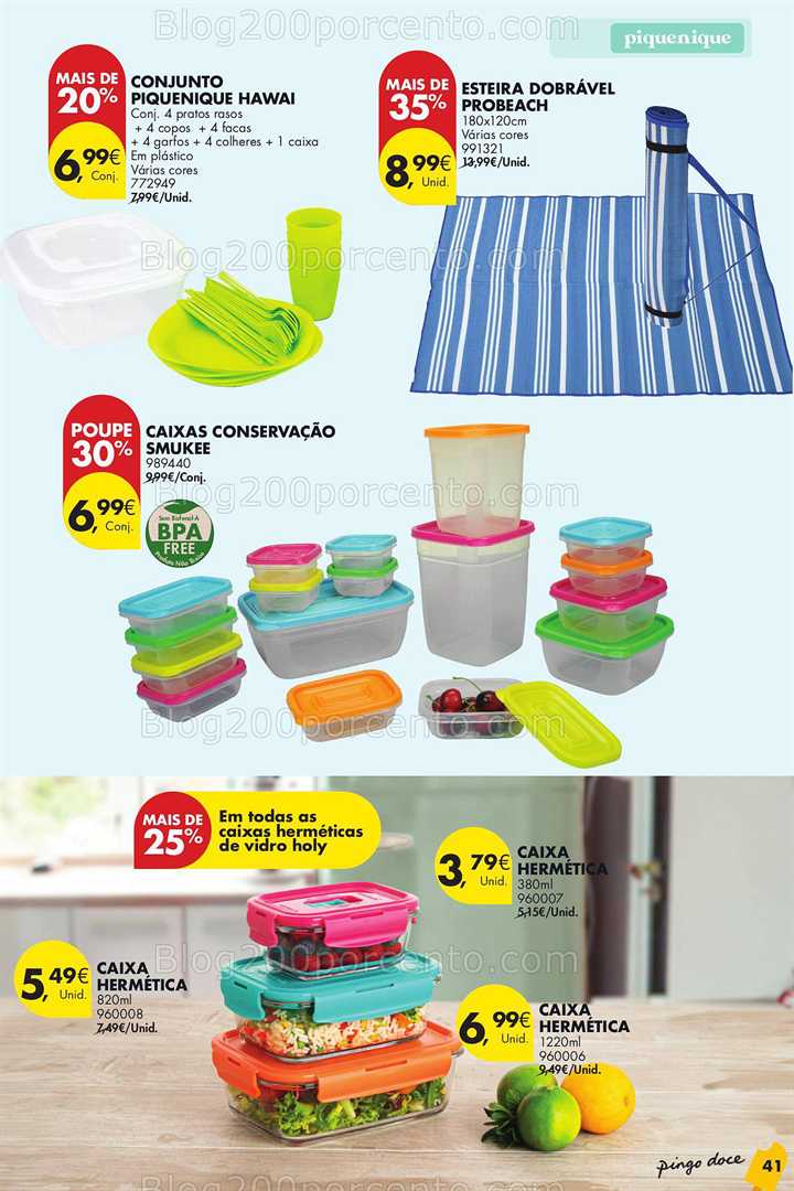 Antevisão Folheto PINGO DOCE Bazar Verão Promoções de 10 a 30 junho all