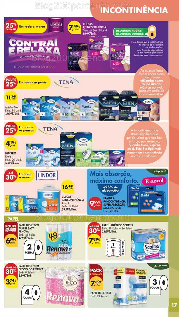 Antevisão Folheto PINGO DOCE Higiene e Beleza Promoções de 17 a 30 junho all