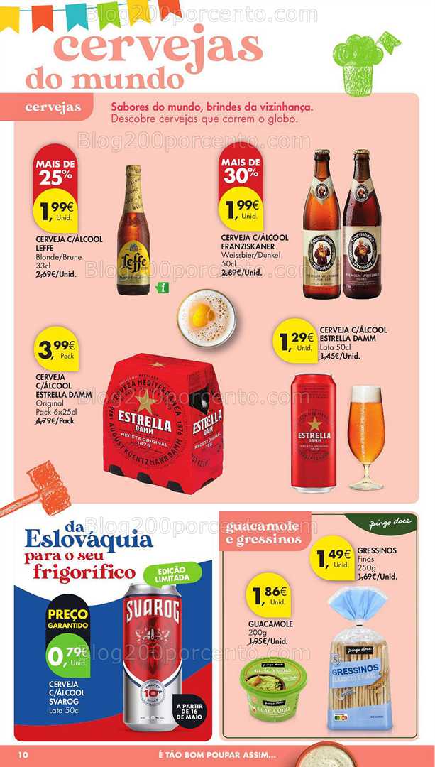 Antevisão Folheto PINGO DOCE Bebidas e Aperitivos Verão Promoções de 10 a 30 junho all