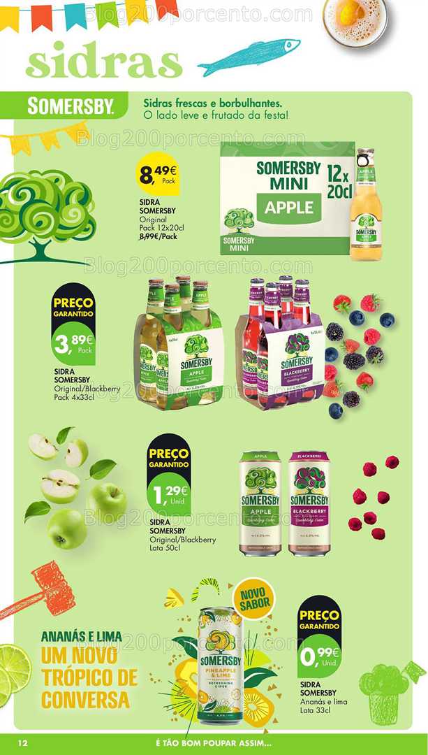Antevisão Folheto PINGO DOCE Bebidas e Aperitivos Verão Promoções de 10 a 30 junho all