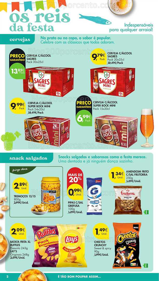 Antevisão Folheto PINGO DOCE Bebidas e Aperitivos Verão Promoções de 10 a 30 junho all