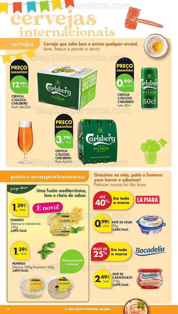 Antevisão Folheto PINGO DOCE Bebidas e Aperitivos Verão Promoções de 10 a 30 junho all
