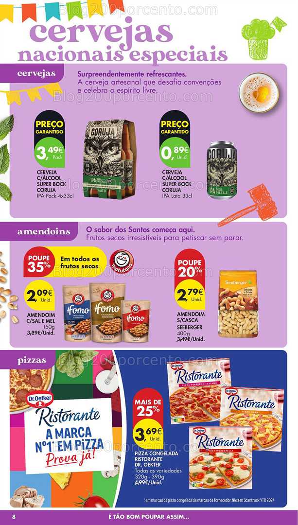 Antevisão Folheto PINGO DOCE Bebidas e Aperitivos Verão Promoções de 10 a 30 junho all