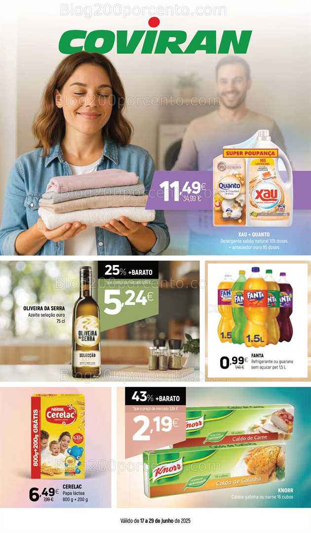 Antevisão Folheto COVIRAN Promoções de 17 a 29 junho all