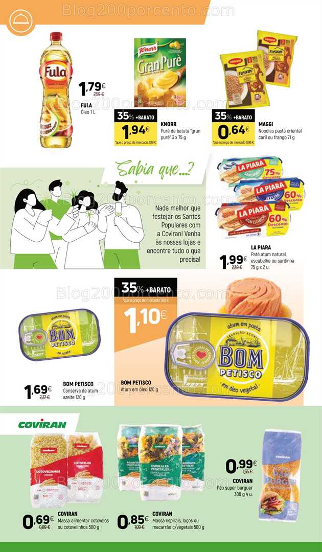 Antevisão Folheto COVIRAN Promoções de 17 a 29 junho all