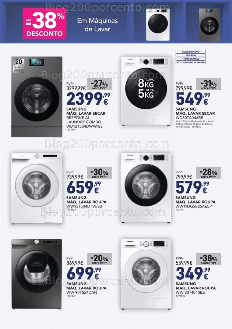 Antevisão Folheto RADIO POPULAR Especial Samsung até 8 junho all