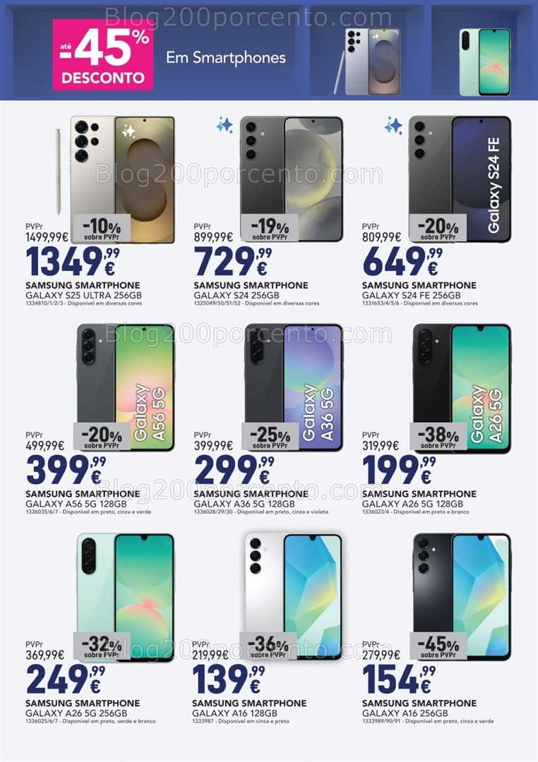 Antevisão Folheto RADIO POPULAR Especial Samsung até 8 junho all