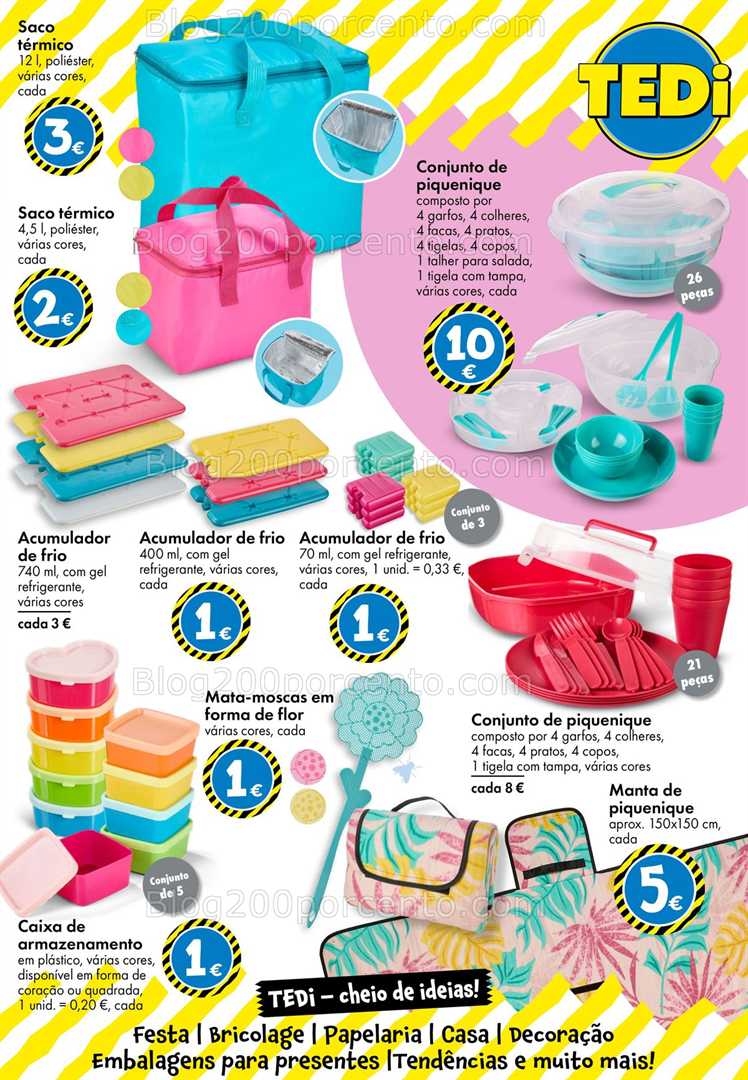 Antevisão Folheto TEDI Promoções de 6 a 14 junho all