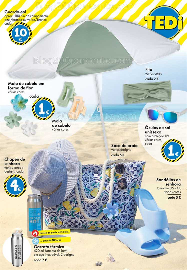 Antevisão Folheto TEDI Promoções de 6 a 14 junho all